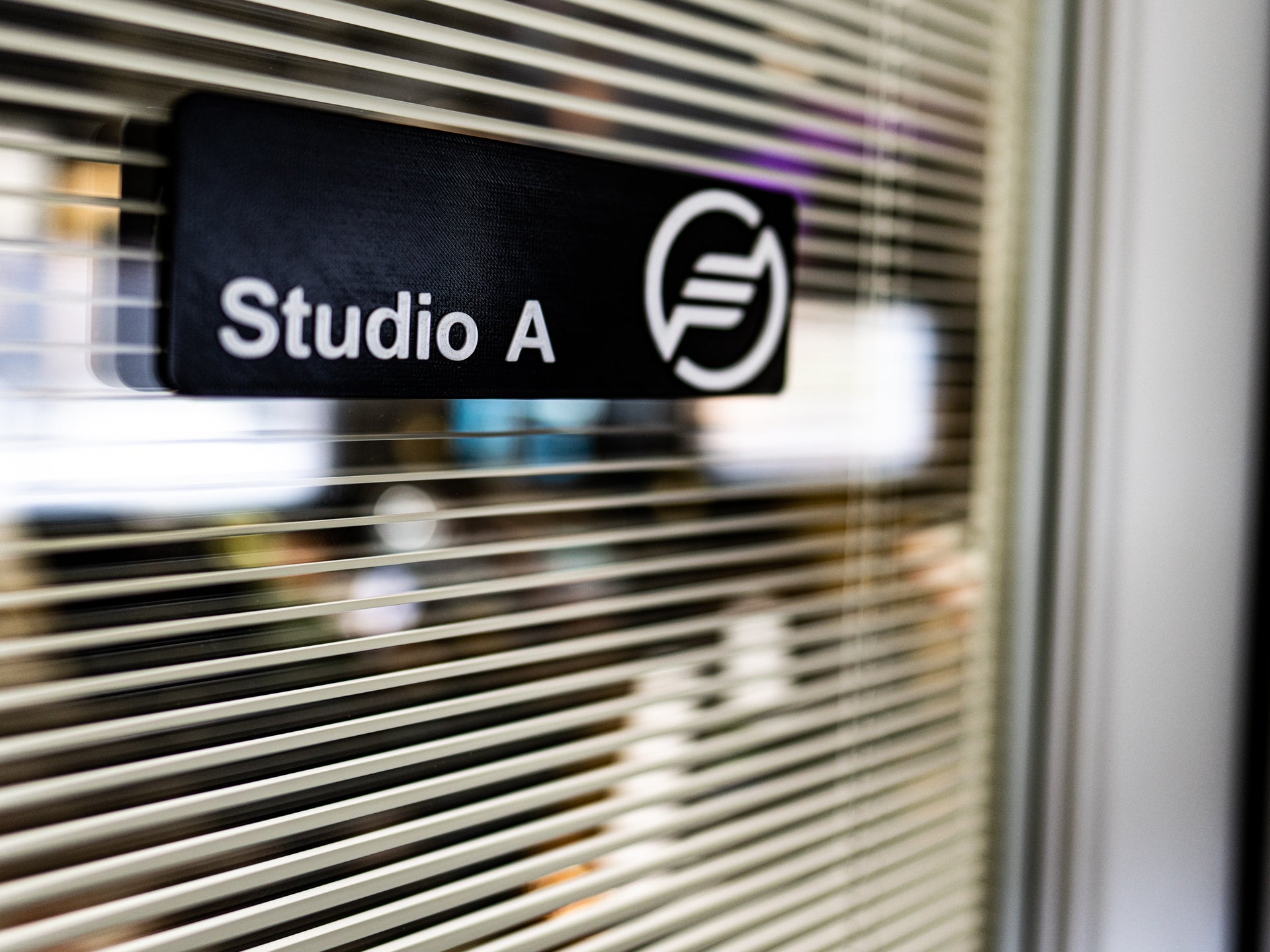 Load video: The Music Studio Sign