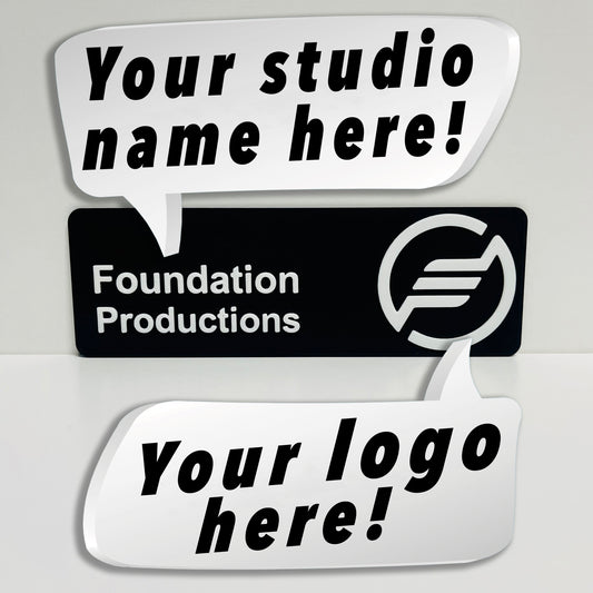 The Studio Sign - Custom Logo & Text!